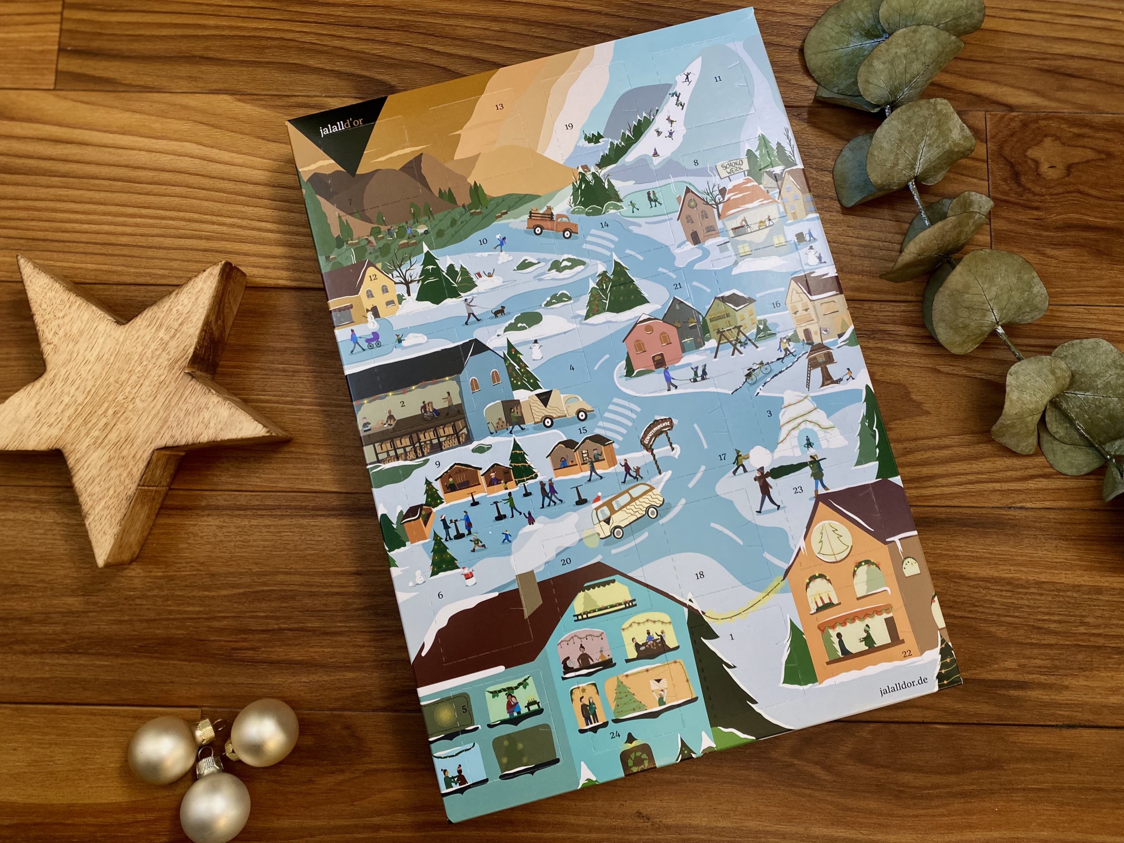Adventskalender Winterlandschaft