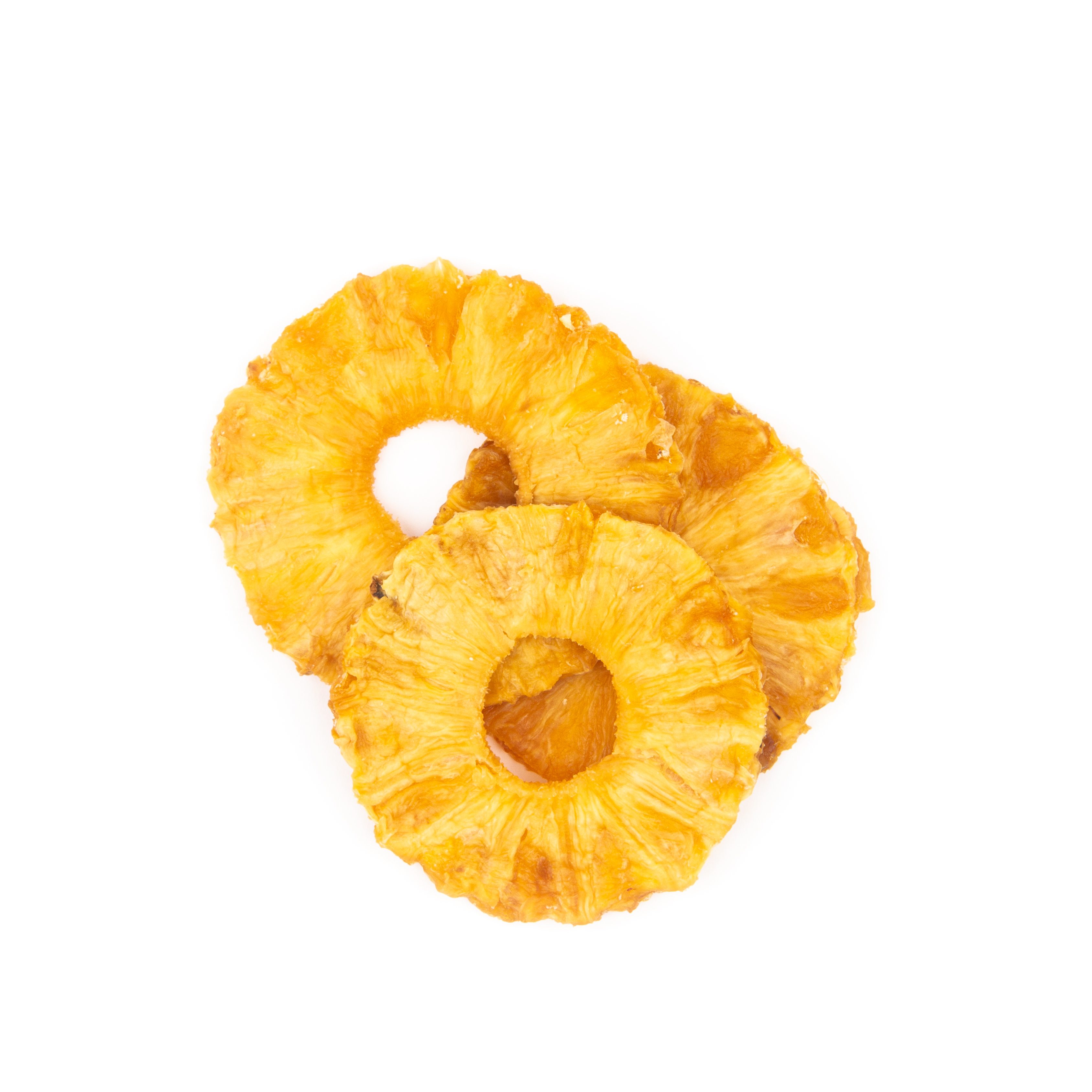 Trockenfrüchte Ananas Häufchen