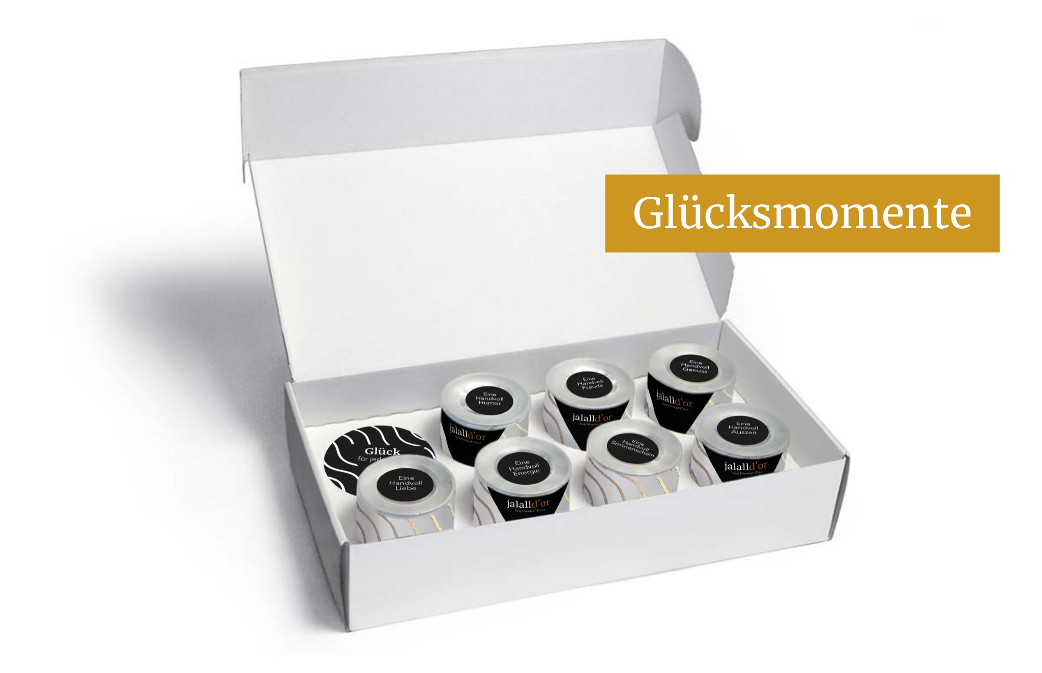 Glücksmomente Box offen