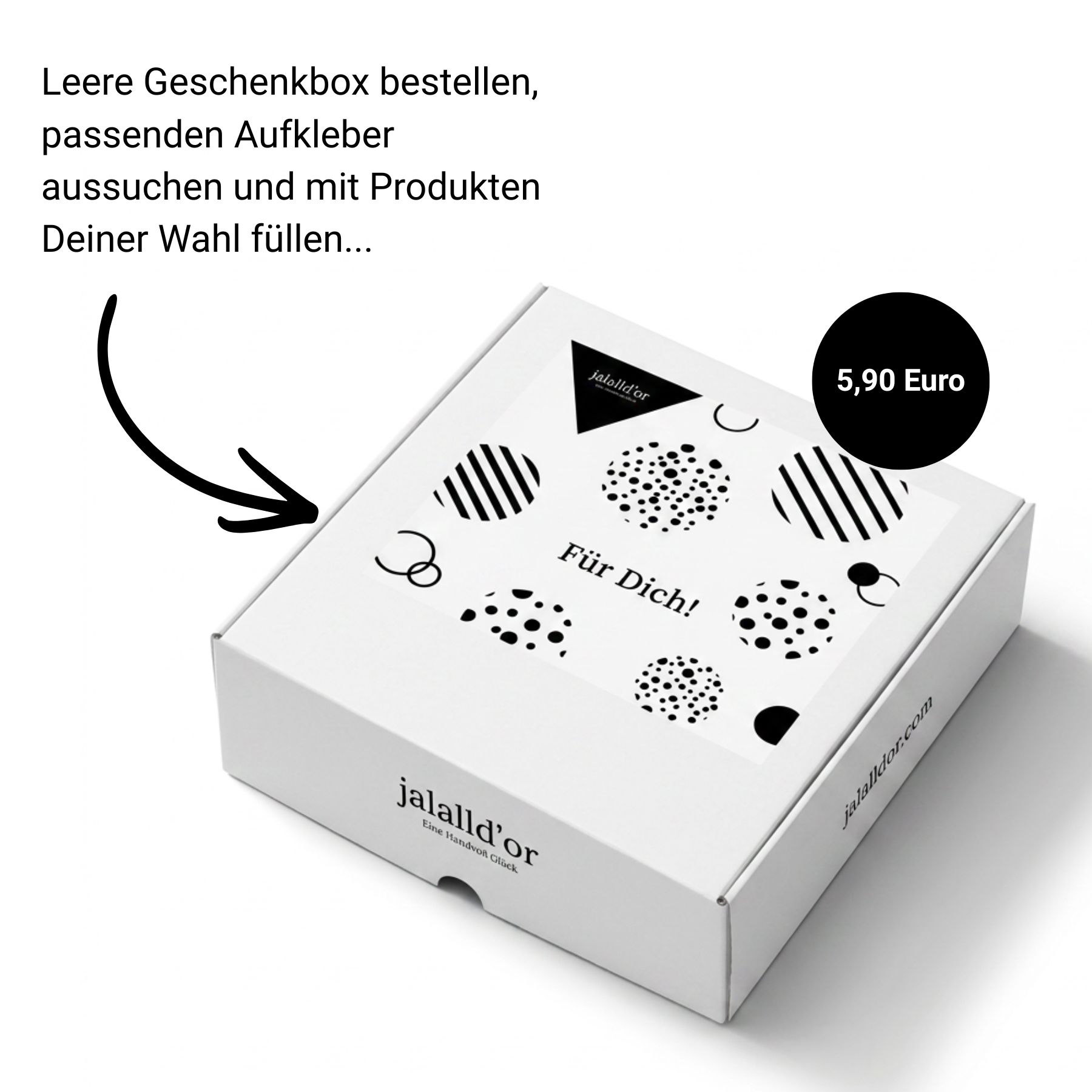 Für Dich! - individuelle Geschenkbox 