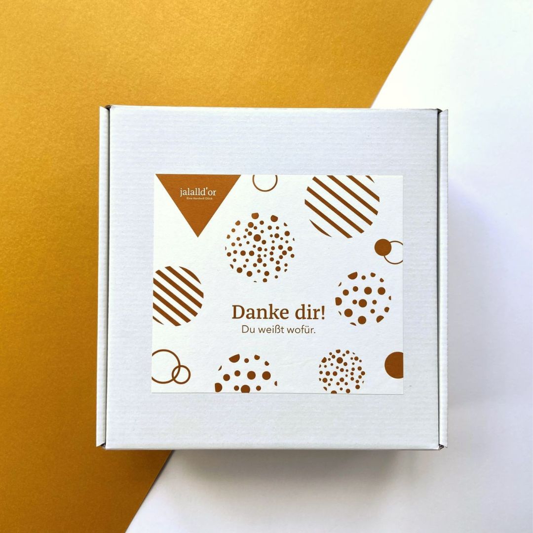 Geschenkbox - "Danke dir! Du weißt wofür"