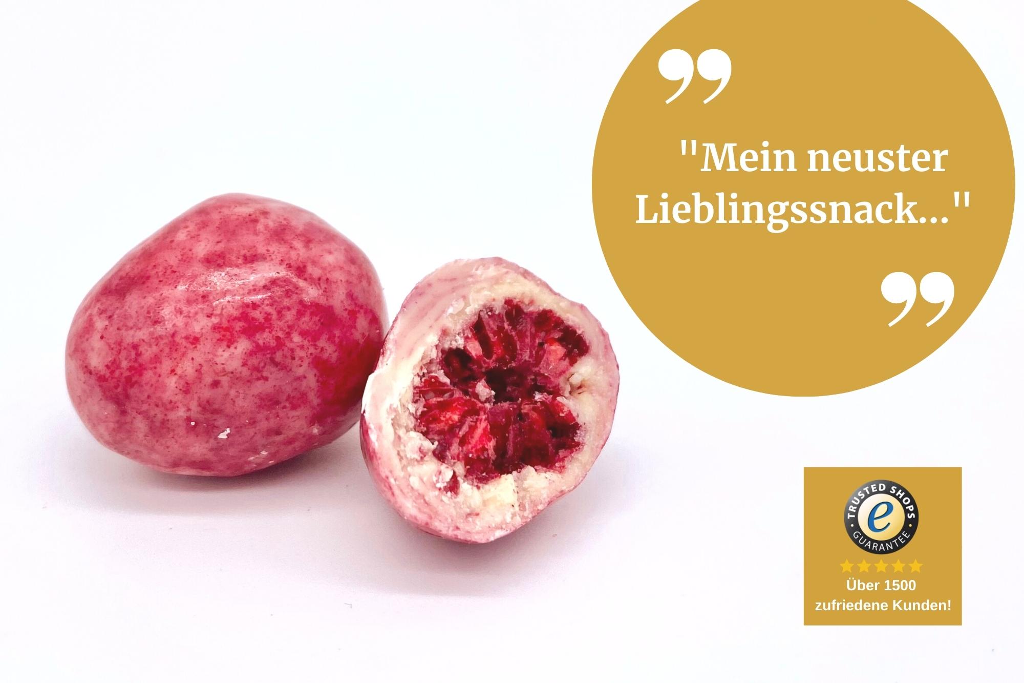 Schokolierte Himbeeren bio  bewertung