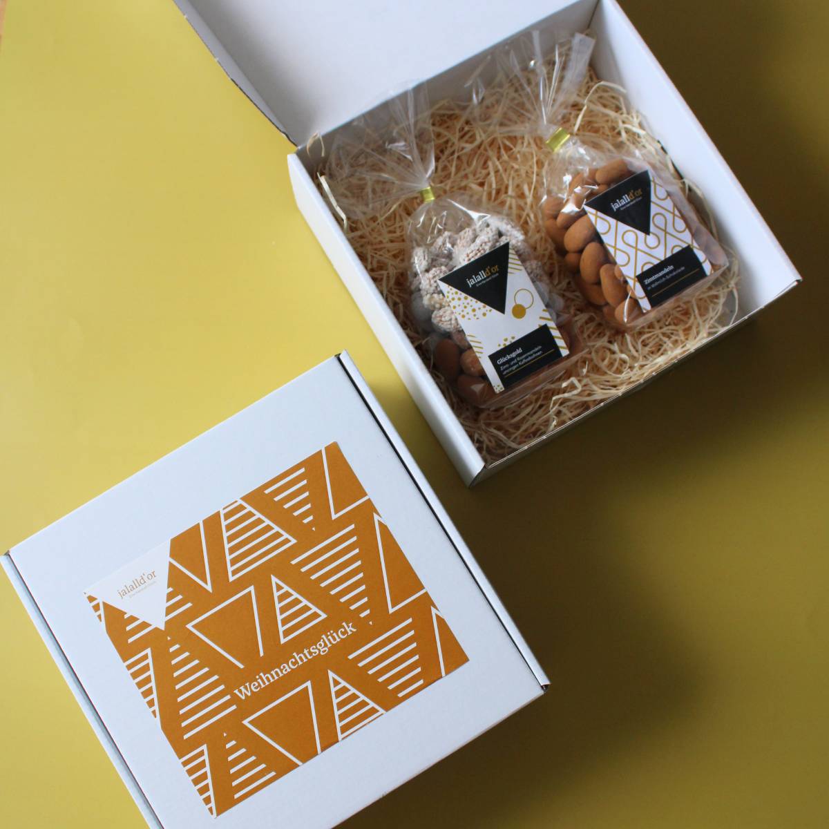 Geschenkbox - "Weihnachtsglück"