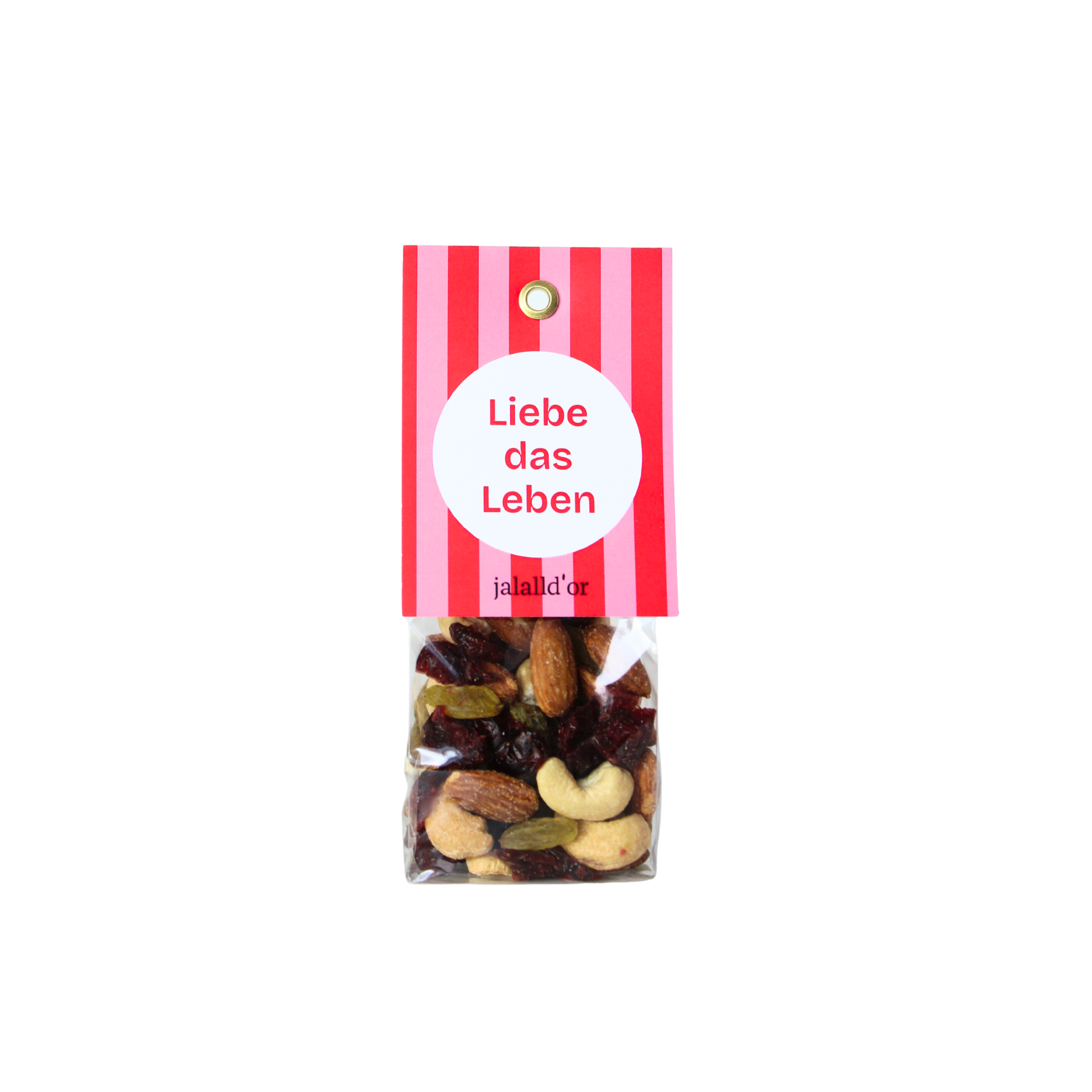 Liebe das Leben - süß-salziger Nuss-Frucht-Mix