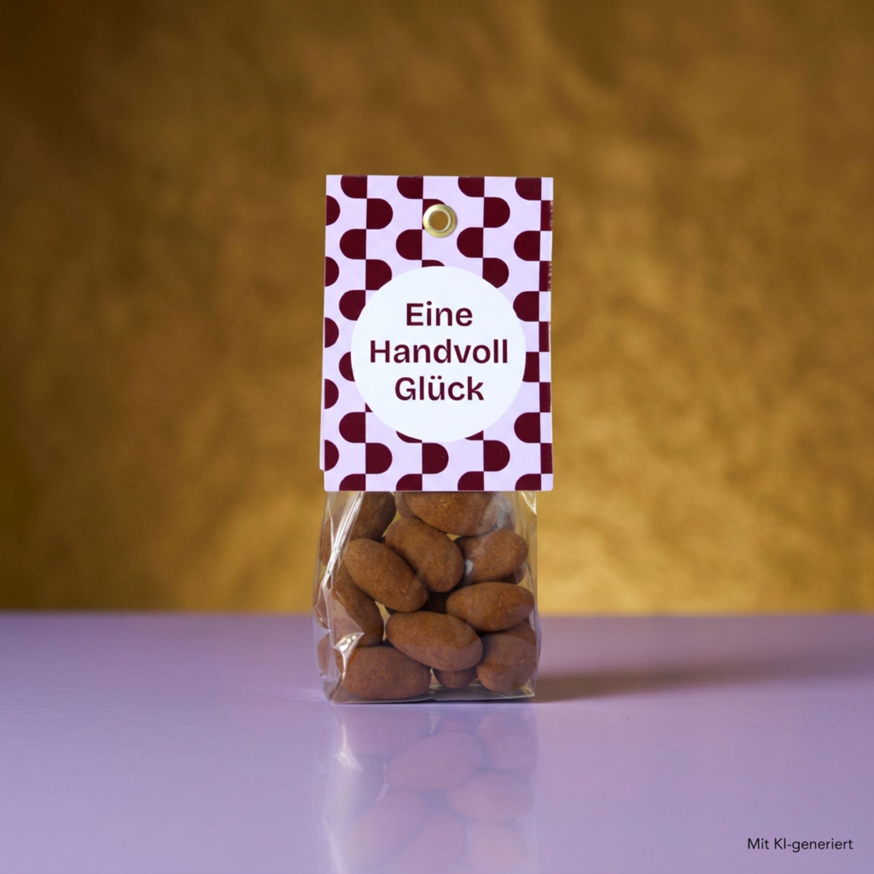 Schokomandeln in Geschenktuete 
