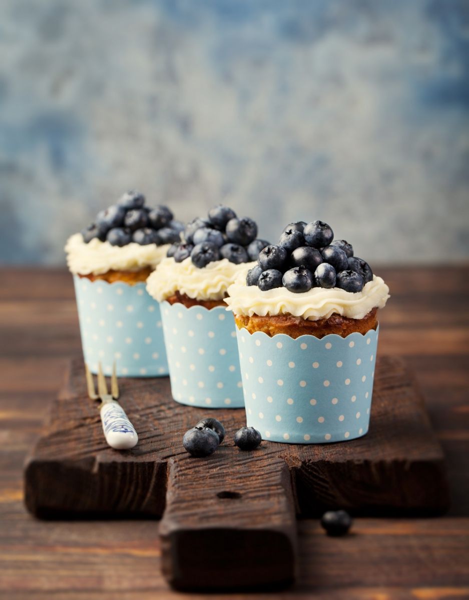 Veganes Heidelbeertörtchen: Kuchenrezept für die Beerenzeit